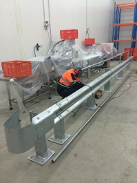 Wbeam Guardrail Installation