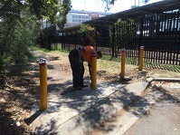 Security Bollard Installation For Sydney Trains