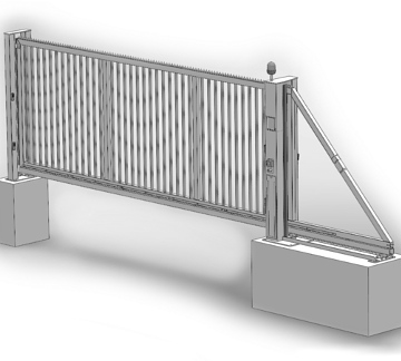 Cantilever Sliding Gate