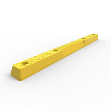 KPW1700Y Polyethylene Wheel Stop - Yellow