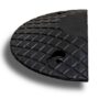 Rubber Speed Hump End Module Black