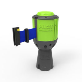 Pilot-BLU Pilot Retractable Belt Barrier