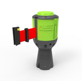 Pilot-RED Pilot Retractable Belt Barrier