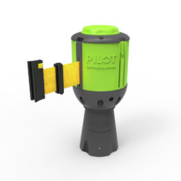 Pilot-YEL Pilot Retractable Belt Barrier