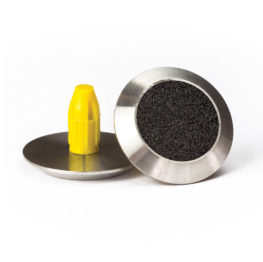 BTW102-CB 316 Stainless Steel Black Carborundum Infill Round Tactile