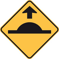 BSHKIT2 Speed Hump Ahead Sign Kit