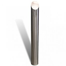 KR140B-SS Round 316 Stainless Steel Bevelled Top Bollard