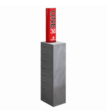 URBACO Retractable High Security ONE30 Bollard